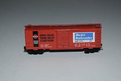 N Scale Kadee Model Railroader Th Anniversary Single Door Boxcar