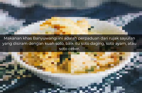 QUIZ Jangan Ngaku Pencinta Rujak Kalau Gak Tahu Nama Rujak Khas