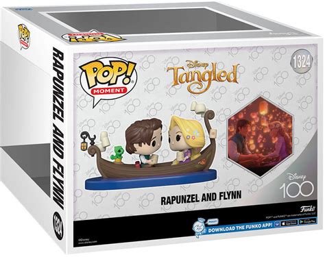 Funko POP Moment Disney Beauty The Beast Rapunzel Flynn Heromic