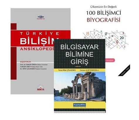 Bilgisayar Bilimine Giri Ve T Rkiye Bili Im Ansiklopedisi Kitap Set