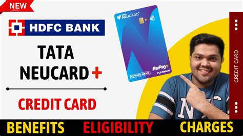 Tata Neu Plus Hdfc Bank Credit Card Full Details Benefits