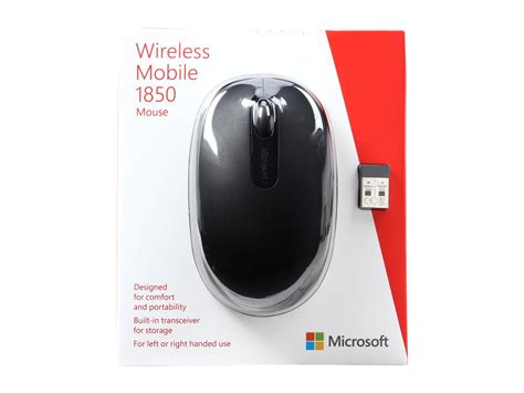 Microsoft Wireless Mobile Mouse 1850 Black U7Z 00001 Newegg Ca