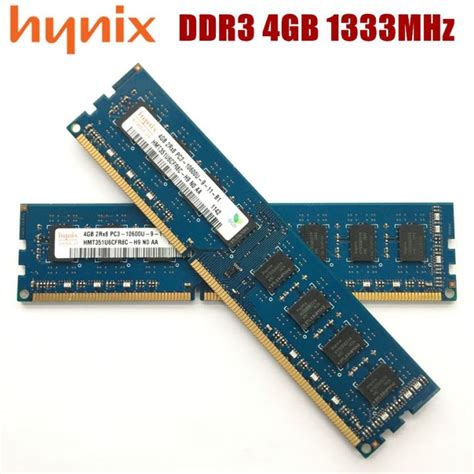 Original Ddr3 4gb 2gb Pc3 10600u Pc Memory Ram Memoria Module Computer