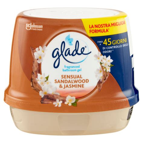 Glade Gel Bagno Profumatore Per Ambienti Fragranza Sensual Sandalwood