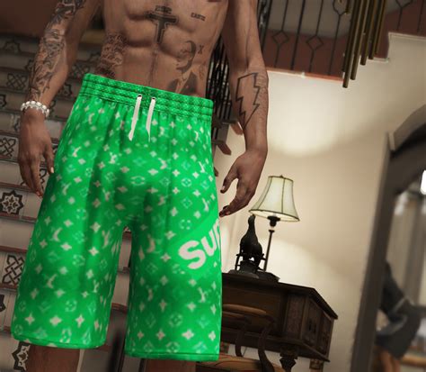 Supreme Shorts Pack For Mp Male Gta5