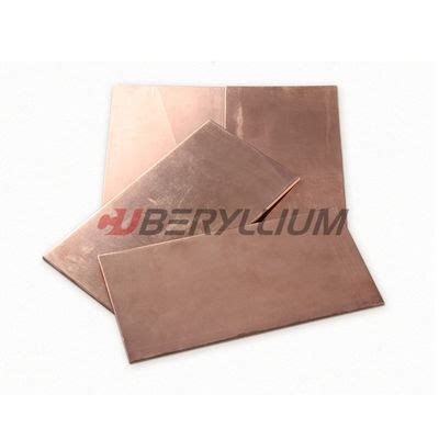 C Cuni Be Beryllium Copper Plate Mmx Mmx Mm For Industry