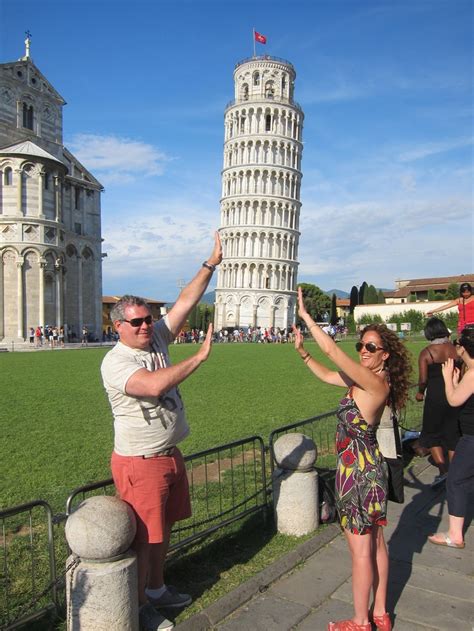 Holding Up The Tower Of Pisa Italy Travel Pisa Tower