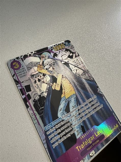 One Piece Card Game English Trafalgar Law Manga Art Parallel AA OP05