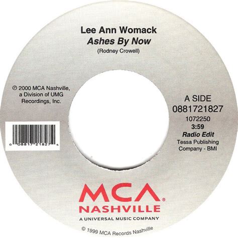 Lee Ann Womack - Ashes By Now (1999, Vinyl) | Discogs