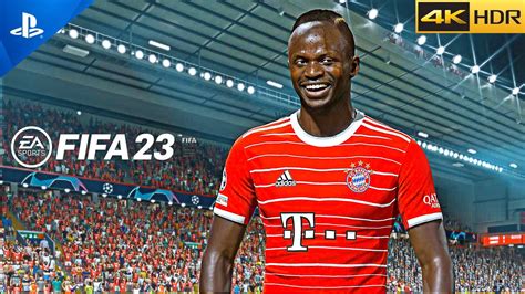 Fifa 23 Ps5 Bayern Munich Vs Paris Sg Uefa Champions League 4k Hdr Youtube