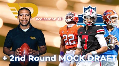 Nfl Mock Draft Tdn Weissman Mock The Mock Then What Youtube