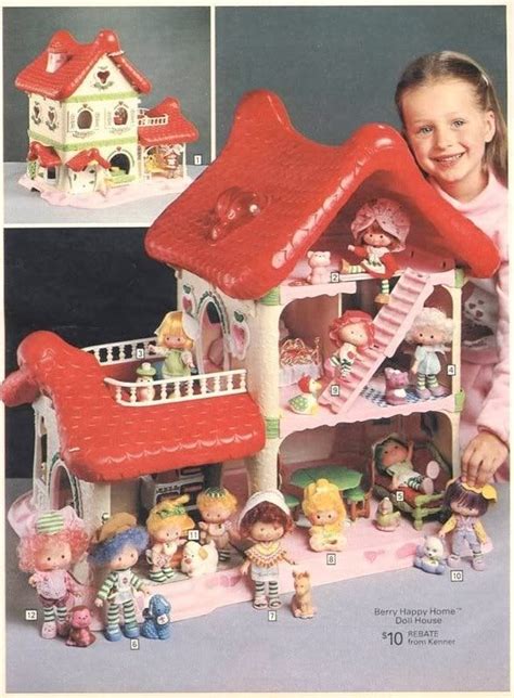 Strawberry Shortcake House Vintage Strawberry Shortcake Dolls S