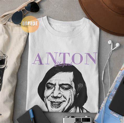 Vintage Camiseta Anton Chigurh No Country For Old Men Shirt