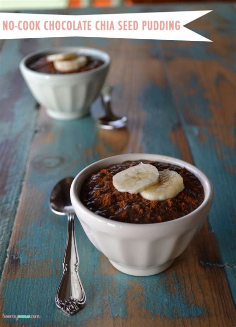 Healthy Chocolate Chia Seed Pudding Vegan Sugarless And Full Of Fiber And Protein