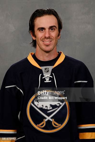 Ryan Miller Of The Buffalo Sabres Poses For His Official Headshot For