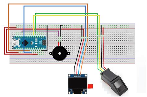 Fingerprint Scanner Circuit Diagram