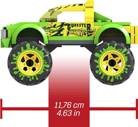 Klocki Hot Wheels Monster Trucks Gunkster Hdj Ulubiony Bohater Hot Wheels Zabawki Klocki