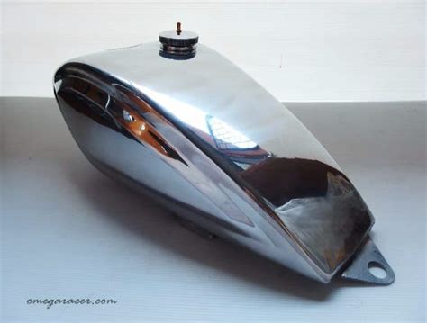 Yamaha Sr Custom Tank Stratos Tank Omega Racer