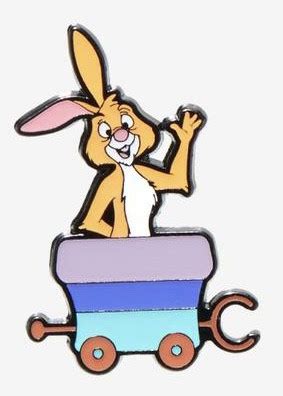 Rabbit Train Cart Hot Topic Winnie The Pooh Train Blind Box Loungefly Disney Pin