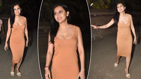 Tejasswi Prakash Makes A Basic Bodycon Dress Look Oh So Hot In A Pretty Avatar For Casual Date