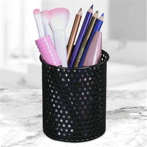 BLACK MAKEUP BRUSH HOLDER | At Home