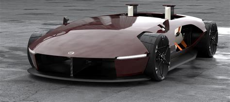 Gac Barchetta Is A Futuristic Concept Car With A Roofless Design And