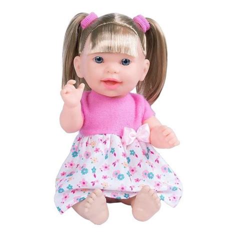 Boneca Nandinha Soletrando Fala Frases Educativa Supertoys Topstoy