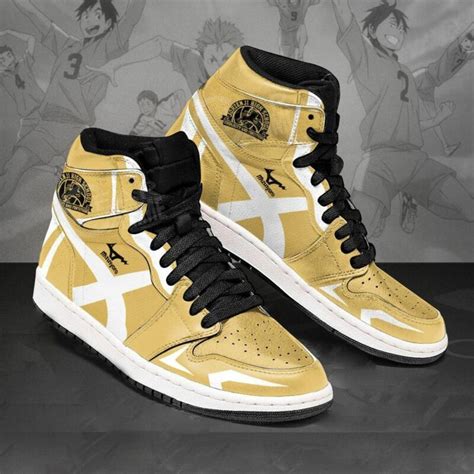 Johzenji High Haikyuu Anime 1 High Top Jd1 Sneaker DESIGN TREND