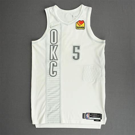 Oklahoma City Thunder 2021 2022 City Jersey