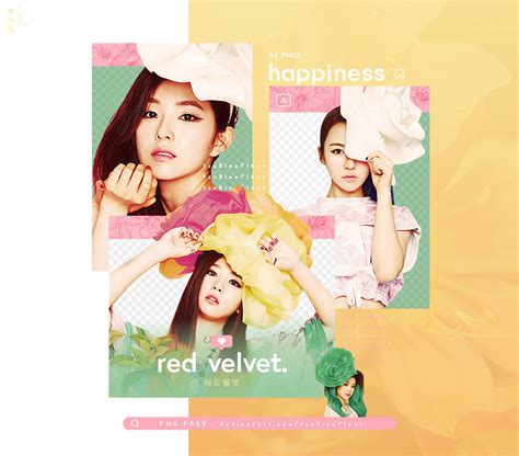 Red Velvet Happiness Png Pack By Tsukinofleur On Deviantart