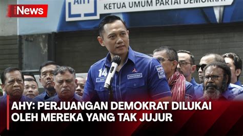 Sindir Anies Berkhianat AHY Perjuangan Demokrat Telah Dilukai Oleh