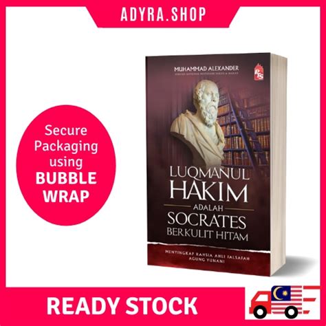 Buku Luqmanul Hakim Adalah Socrates Berkulit Hitam Edisi Kemas Kini