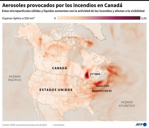 El Humo De Los Incendios En Canadá Altera La Vida En Ciudades De Eeuu