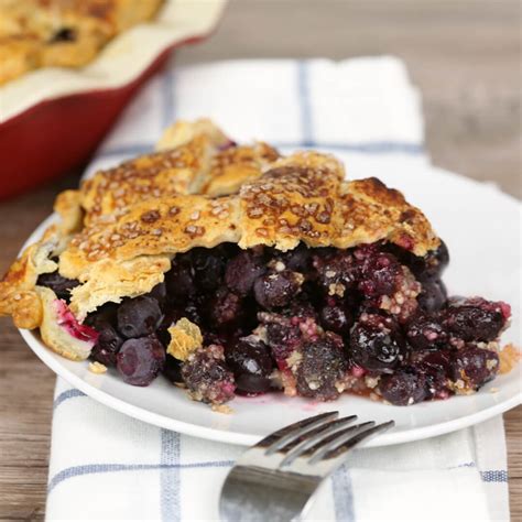 Old Fashioned Blueberry Pie Recipe It Is A Keeper