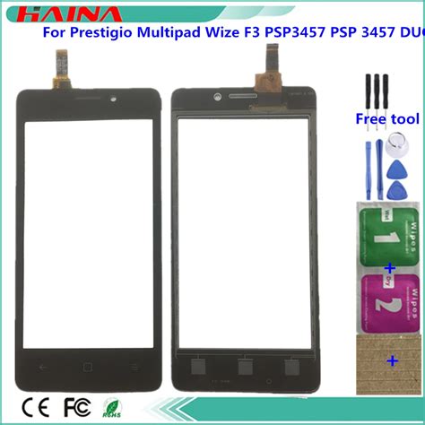 3m Tape Touchscreen Sensor For Prestigio Multipad Wize F3 Psp3457 Psp