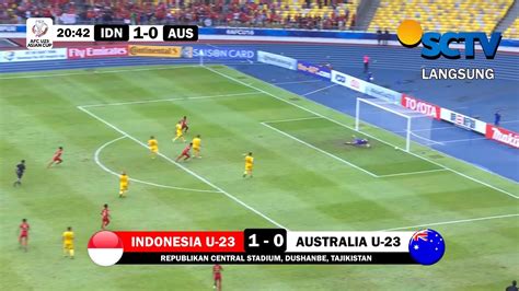 SEDANG BERLANGSUNG Link Live Streaming Timnas Indonesia U 23 Vs