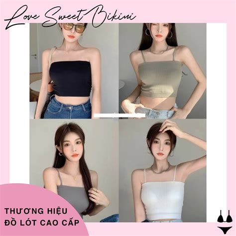 Áo bra dây quây tăm siêu hot tháo dây thành áo quây N Shopee Việt Nam