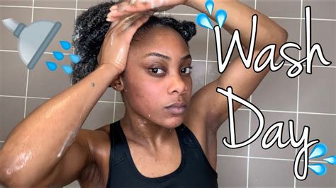 Wash Day Routine Type 4 Hair Youtube