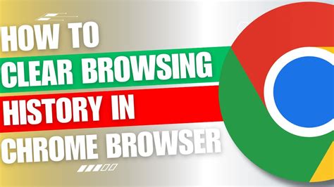 How To Clear Browsing History On Google Chrome Browser Guide Youtube