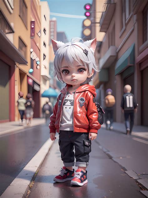 Cute 3D Cartoon Character by RasooliArtworks on DeviantArt