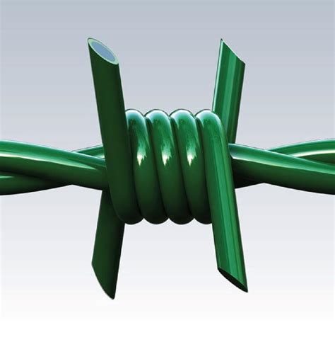 Pvc Coated Barbed Wire Stylish And Practical Fencing Solution