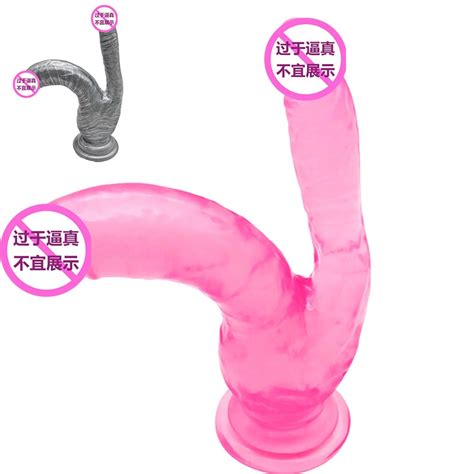 Twee Dildo Dubbele Dildo Super Enorme Grote Dildo Zuignap Realistische