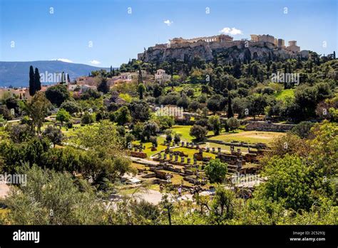 Atenas Tica Grecia Vista Panor Mica De La Antigua