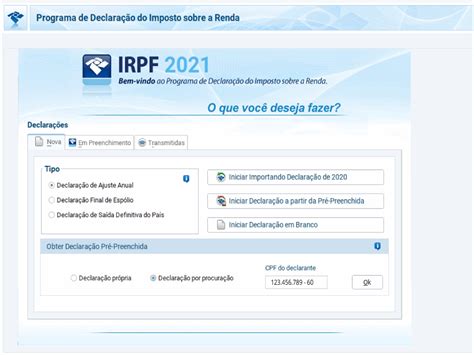 IR veja como funciona a declaração pré preenchida da Receita Federal