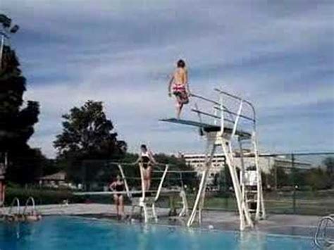 High Dive Belly Flop Youtube