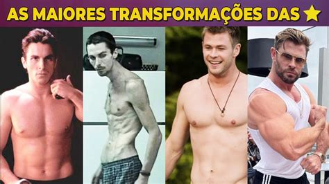 Atores Que Se Transformaram Para Fazer Um Filme Youtube