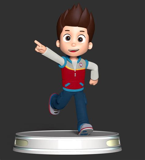 Ryder Paw Patrol 3d Model By Lovemodel