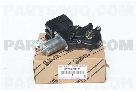 Motor Assy Power 857100k190 Toyota Parts Partsouq