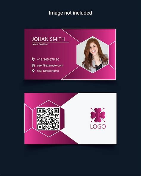 Premium Vector Creative Professional Modern Corporate Business Card