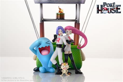 POKE HOUSE Meowth Hot Air Balloon With Jessie James Pokemon